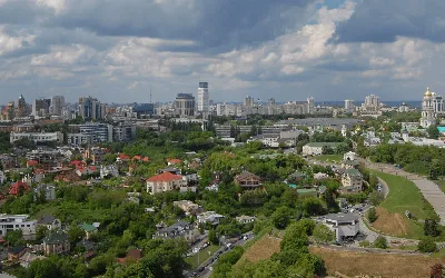 Ночной Киев с высоты | Аэросъёмка в Киеве и Украине. Фото, видео, FPV