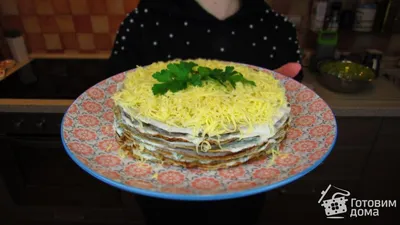 Печёночный торт - пошаговый рецепт с фото на Готовим дома