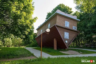 Inverted house in the museum complex \"Dukorsky Maentak\" | Pro Belarus