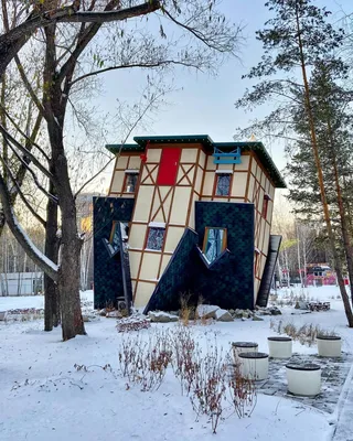 Перевернутый дом, Украина | Пикабу