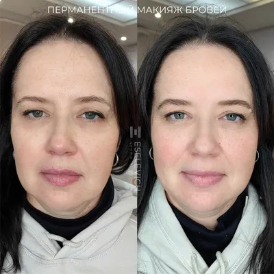 Безупречные брови: фото до и после перманентного макияжа