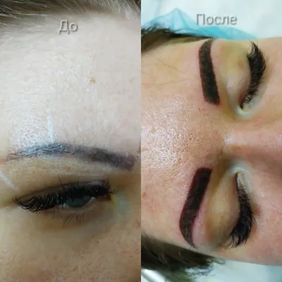 Как перманентный макияж бровей может изменить вашу жизнь: фото до и после