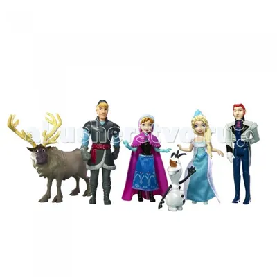 Disney Набор мини-кукол Холодное Сердце Персонажи мультфильма -  Акушерство.Ru