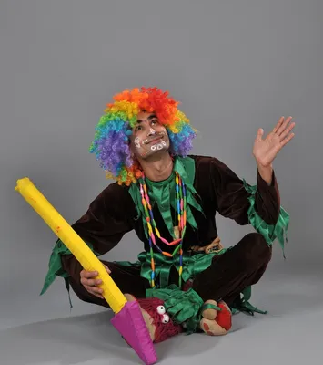 Изображение Петрушка клоун для скачивания в PNG