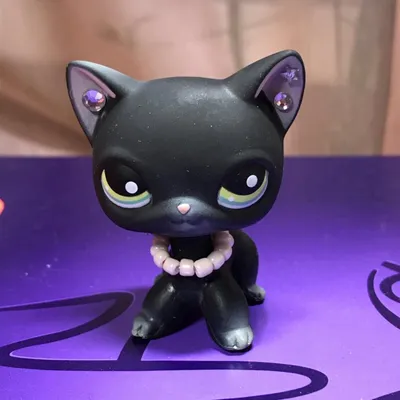 Littlest Pet Shop кошка стоячка LPS чёрный кот – купить в Зеленограде, цена  500 руб., продано 25 марта 2018 – Игрушки и игры