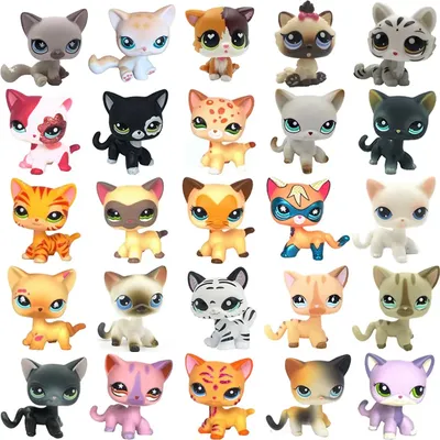 Фигурки животных, реплика Littlest Pet Shop, модели в ассортименте |  AliExpress