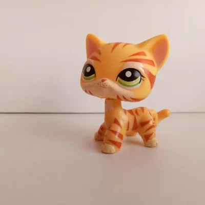 Игрушка 'Петшоп из мешка - рыжая Кошка', серия 5, Littlest Pet Shop, Hasbro  [37096-2433]