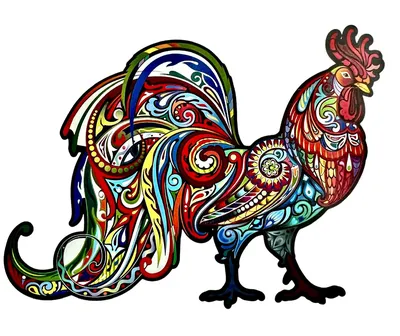 Как нарисовать ПЕТУХА И КУРИЦУ. Рисуем с детьми. How to draw A ROOSTER AND  A CHICKEN. - YouTube