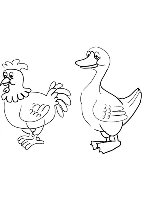 Как нарисовать ПЕТУХА И КУРИЦУ. Рисуем с детьми. How to draw A ROOSTER AND  A CHICKEN. - YouTube