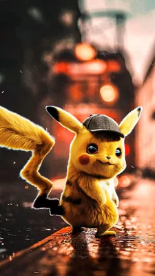 Cool Pikachu, Walking On Street, animation, HD phone wallpaper | Peakpx