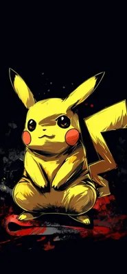 Pokemon Pikachu Black Art Wallpapers - Pikachu Wallpaper Phone