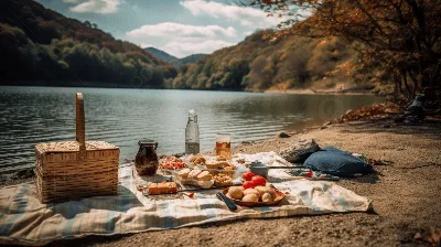 Пикник на природе - красивые фото