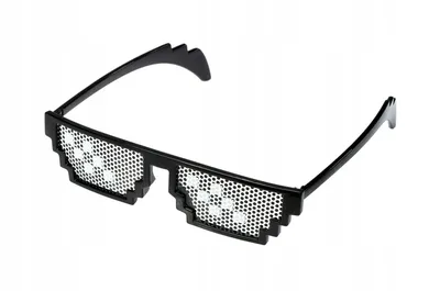 Черные мозаичные солнцезащитные очки для мужчин и женщин, черные пиксельные  ретро очки, крутые солнцезащитные очки в стиле робота, геймерские очки,  винтажные аксессуары M8S7 | AliExpress