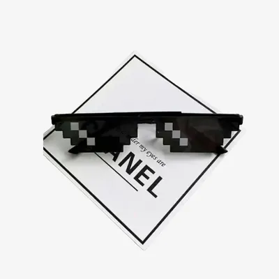Пиксельные очки из Майнкрафт, 3 цвета купить по цене 249 ₽ в  интернет-магазине KazanExpress