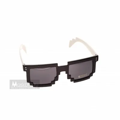 Купить Модные очки Life 8-битные пиксельные очки с ИТ-солнцезащитными очками  унисекс | Joom