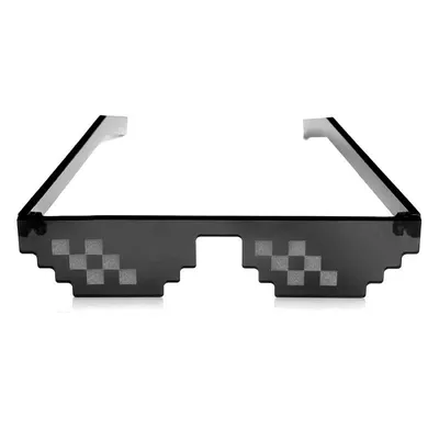 Купить Модные очки Life 8-битные пиксельные очки с ИТ-солнцезащитными очками  унисекс | Joom