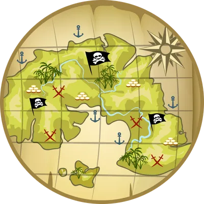 карта сокровищ - Поиск в Google | Карта сокровищ, Пиратские карты, Как  сделать карты