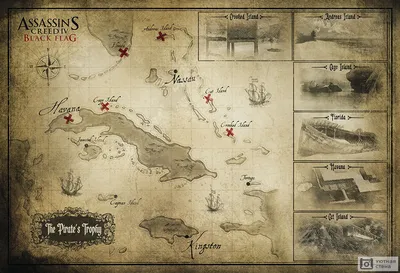 Карта острова сокровищ рисунок - 61 фото