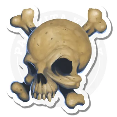 Пиратский череп» — создано в Шедевруме