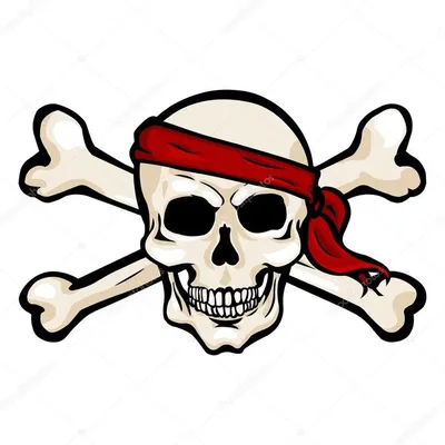 Бесплатные Пиратский череп логотип стоковые фотографии | FreeImages