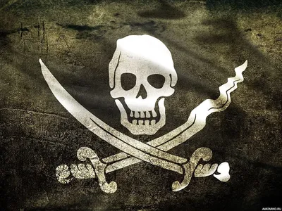 Картинка Пиратский череп для загрузки в PNG