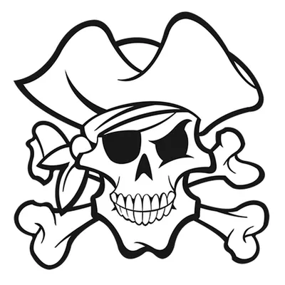 Пиратский череп: фото в формате JPG для скачивания