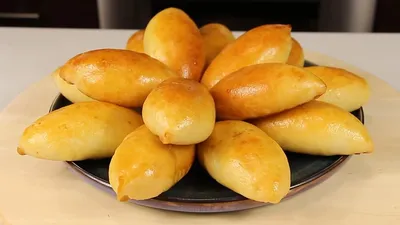 Жареные пирожки с картофелем и печенью - пошаговый рецепт с фото на Готовим  дома