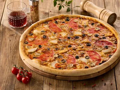 Пицца Сицилийская - заказать с доставкой на дом и офис в Одессе |  Pizza.Od.Ua