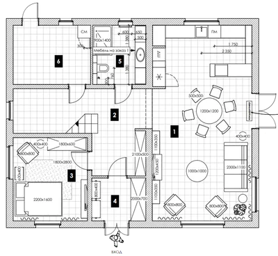 Проекты домов до 100 м² - Планы, 3D виды, фото, чертежи и планировки  коттеджей до 100 кв м