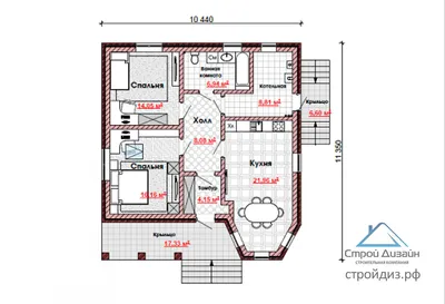 Проекты домов 90 м² в два этажа - Двухэтажные дома 90 кв м