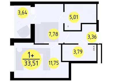 Планировка квартиры 102 кв м: Эконом-ремонт в типовой 4-комнатной  «панельке» | Houzz Россия