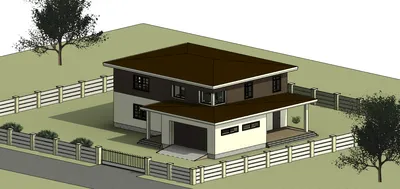 Проект жилого одноэтажного дома 07-14 🏠 | СтройДизайн