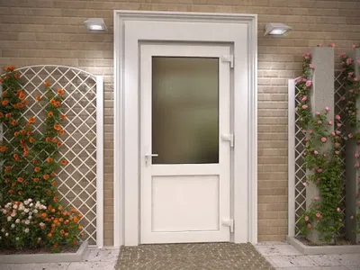Пластиковые двери входные для частного дома - цена на двери пвх в Москве