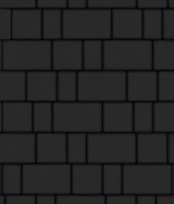 Тротуарная плитка Старый город Стандарт Черный 60 - характеристики, цена,  фото
