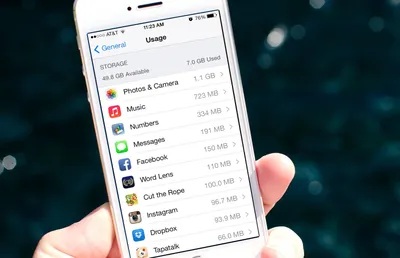 Как очистить память на iPhone? - iSpace