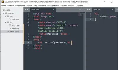 html5 - Не отображается мой код в браузере - Stack Overflow на русском