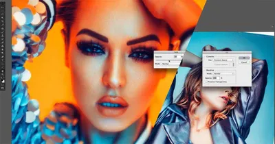 Создаем простой арт с эффектом растяжения в Photoshop