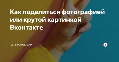 Как поделиться фотографией или крутой картинкой Вконтакте | Приложения и  статьи для эффективной работы в интернете | Дзен