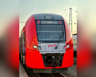 Сдвоенный поезд \"Ласточка\" начал курсировать между Москвой и Смоленском –  Москва 24, 01.10.2021