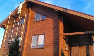 В какой цвет покрасить фасад дачного дома? | Герметизация деревянных домов  | Dom240 | Дзен