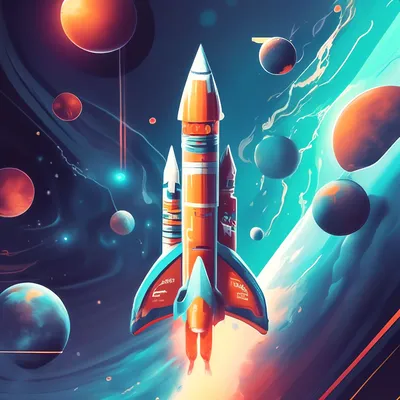 Рисунок Первый полёт в космос №308178 - «КОСМИЧЕСКАЯ ОДИССЕЯ» (16.04.2022 -  21:00)
