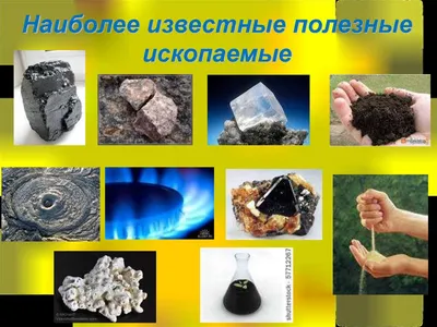 Перевернутый класс Селезневой Елены: ПОЛЕЗНЫЕ ИСКОПАЕМЫЕ