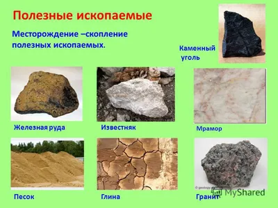 полезные ископаемые ???????????????? - Школьные Знания.com