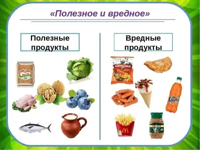 Картинки Продукты питания для детей (36 шт.) - #3240