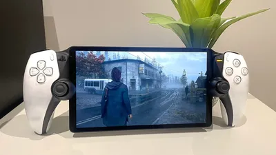 Get a first look at the PlayStation Portal remote player in action here. ☑️  Haptic feedback and adaptive triggers ☑️ 8-inch LCD 1080p… | Instagram