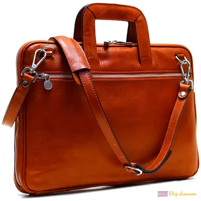 Добротная мужская сумка-портфель из натуральной кожи черного цвета на  молнии KARYA (10267) купить в Киеве, цена | MODNOTAK
