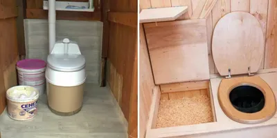 Построить туалет на даче фото фото