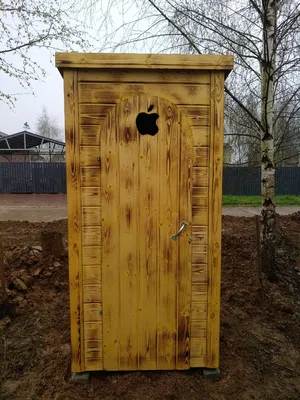 Дачный туалет деревянный - цена, фото, описание