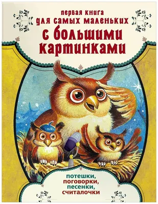 Первая книга для самых маленьких с большими картинками. Потешки, поговорки,  песенки, считалочки (1084364) - Купить по цене от 171.00 руб. | Интернет  магазин SIMA-LAND.RU