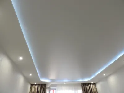 Фото потолков натяжных: как сделать потолок гармоничным с остальным интерьером